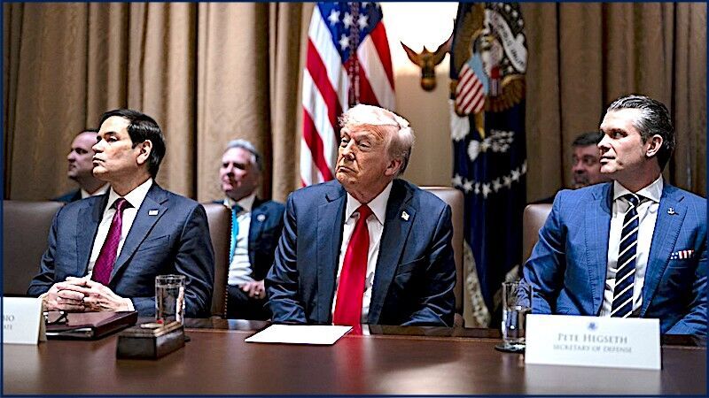 Click to enlarge RubioTrumpHegseth