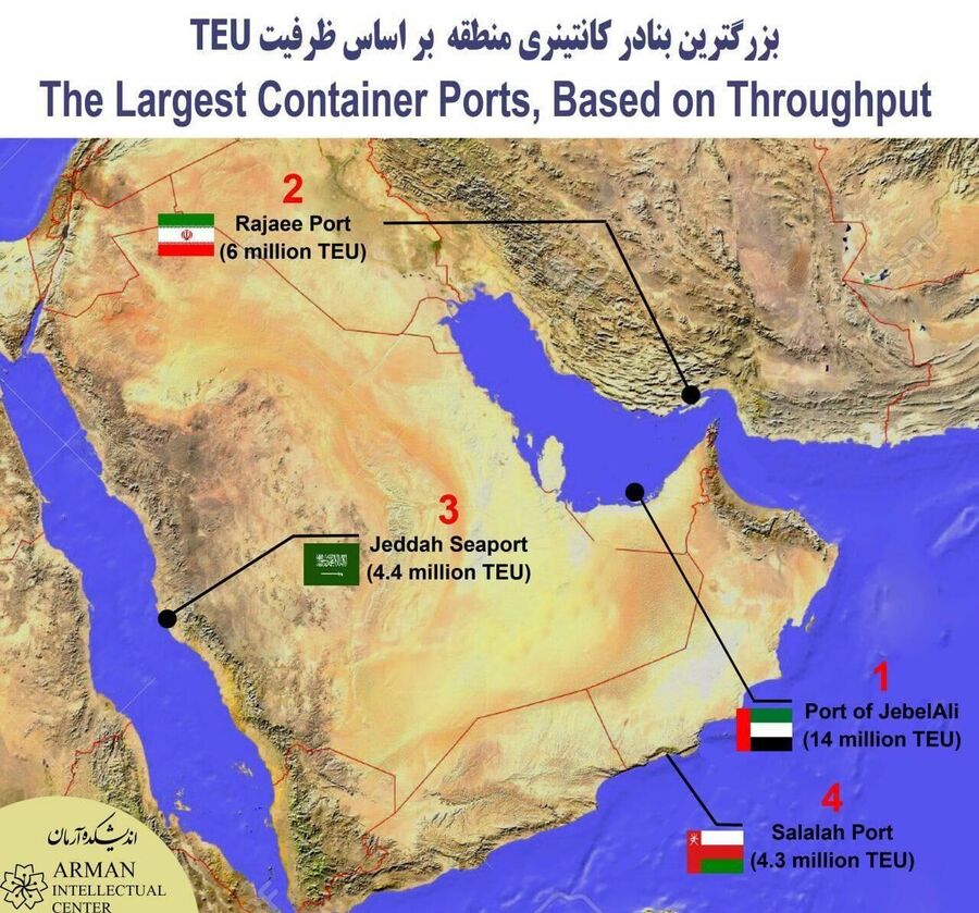 ports on strait of hormuz oil iran
