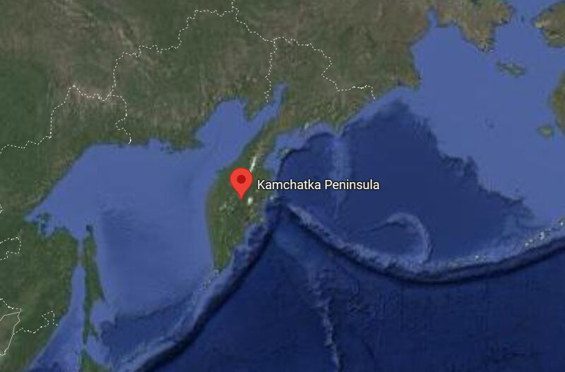 Click to enlarge Kamchatka map