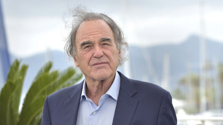 Oscar-winning American movie director Oliver Stone