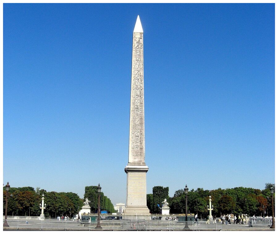 Obelisk Paris’ Place de la Concorde