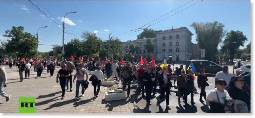 chisinau protest