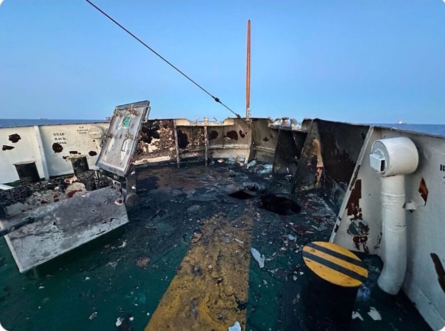israel drone attack aid ship malta