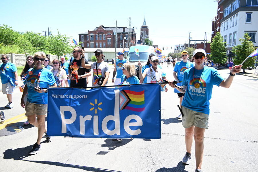 Click to enlarge walmart pride parade LGBTQ+