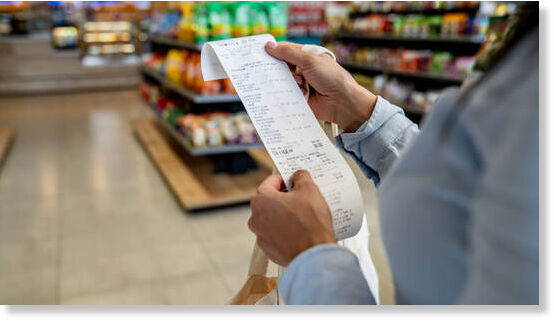 grocery receipt