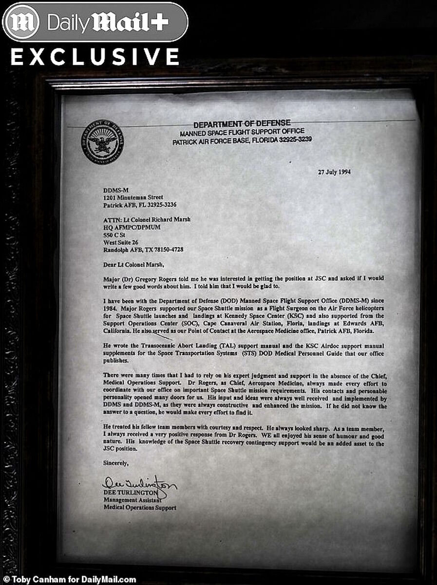 gregory rogers recommendation testimony ufo congress air force