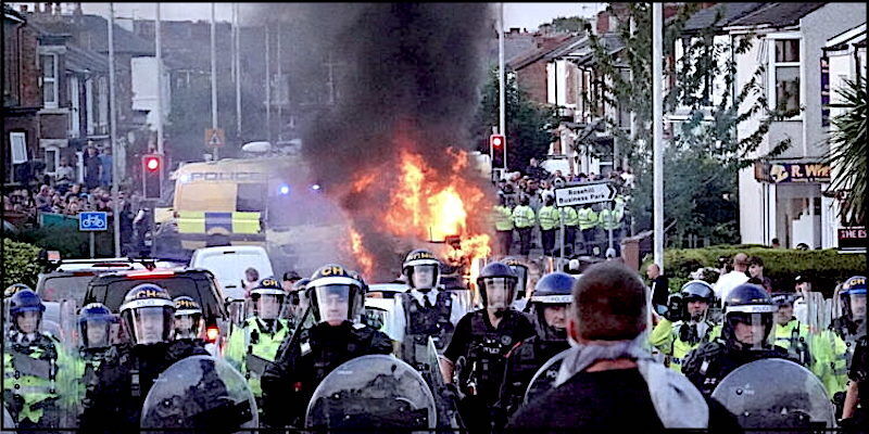 street riot