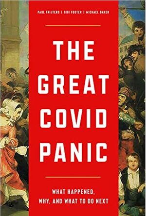 Click to enlarge book cover great covid panic gigi foster