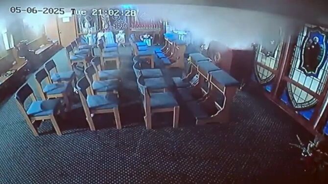 Click to enlarge attacks on catholic churches report