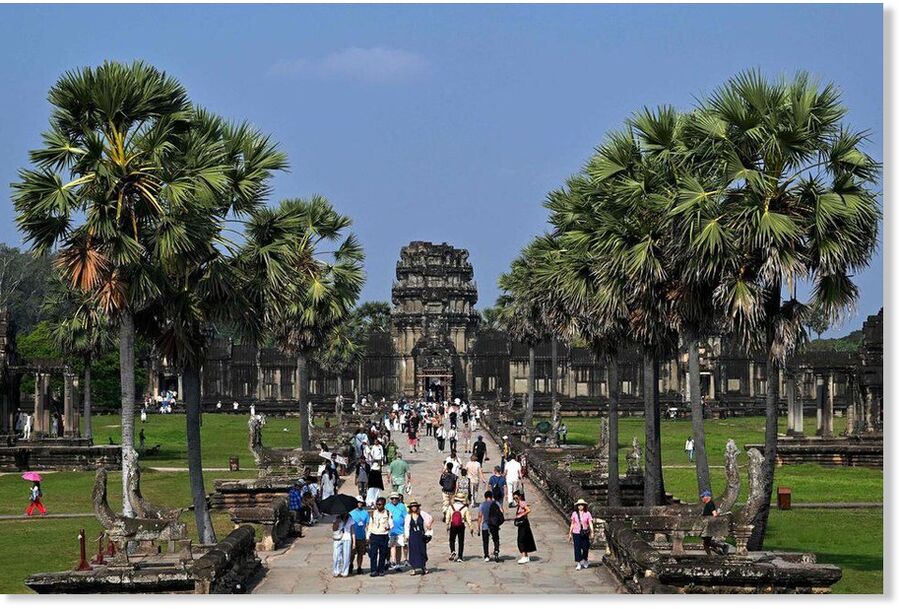 Preliminary assessments suggest the absence or insufficiency of a lightning protection system at the Angkor Wat temple site may have contributed to the incident.