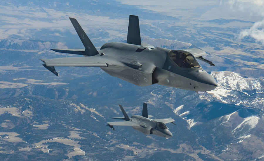 F-35A Joint Strike Fighters