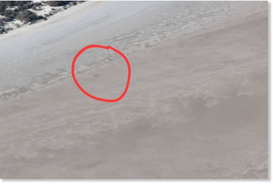 The impact site of a meteor that lit up the skies over Western Australia on Mother's Day.
