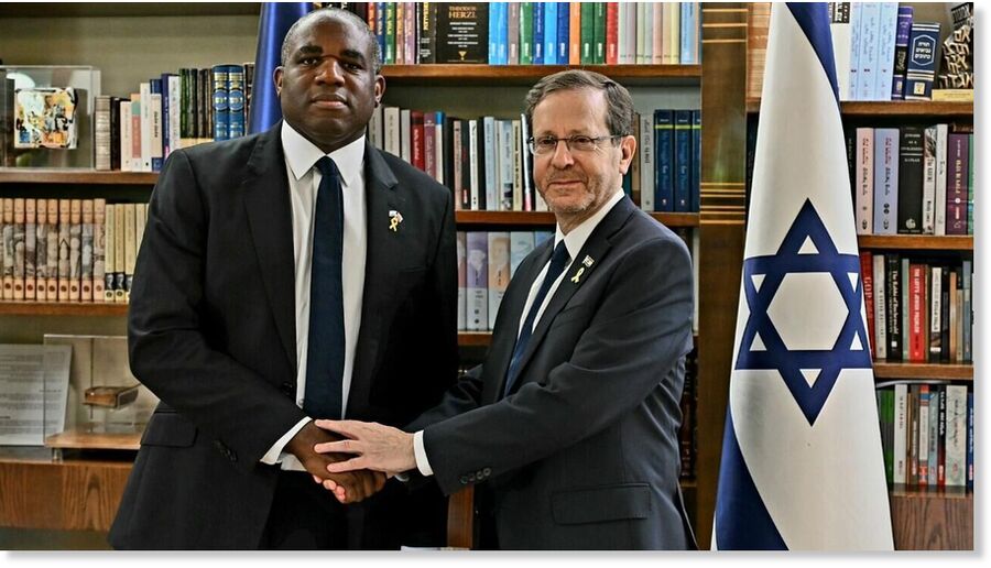 David Lammy Isaac Herzog