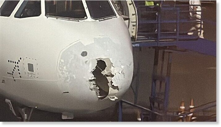 IndiGo flight encounters sudden hailstorm while operating from Delhi, lands safely in Srinagar