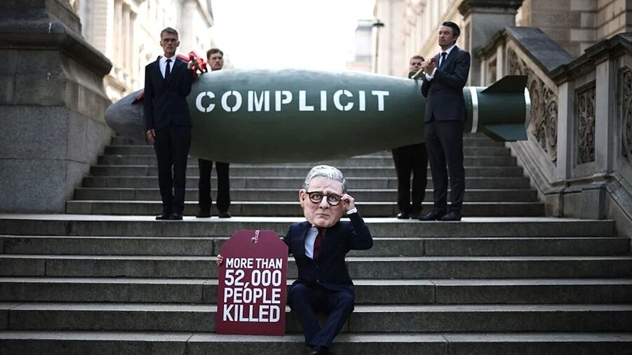 protest starmer gaza genocide britain