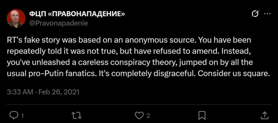 Click to enlarge tweet mediazona meduza kovalev grayzone
