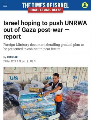 Click to enlarge UNRWA in Israel