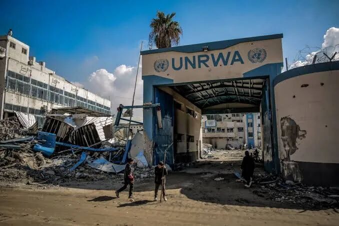 Click to enlarge Gaza City headquarters of UNRWA