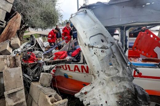 Click to enlarge Israeli strike on PCR members