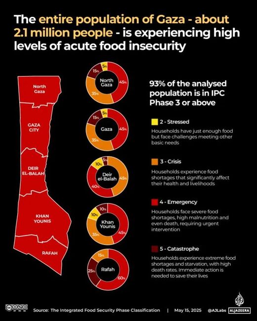 Click to enlarge Gaza hunger