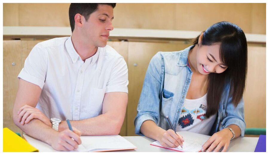 Cheating Student
