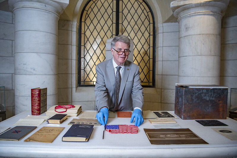 Click to enlarge National Archivist David Ferriero never trump