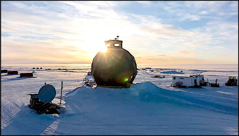 Click to enlarge Camp sunset