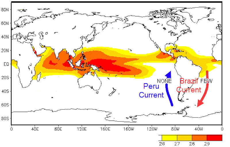Click to enlarge global map ocean currents