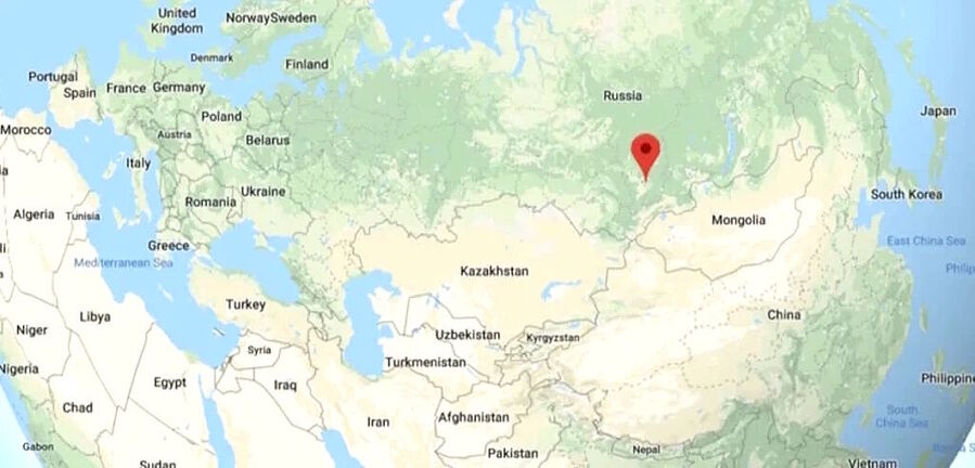 Click to enlarge russia modern map