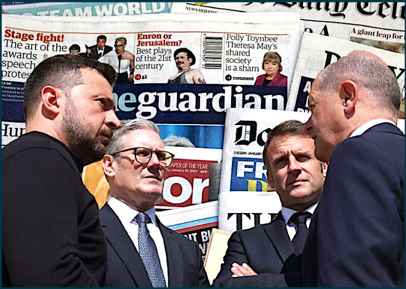 4 guys and newspapers