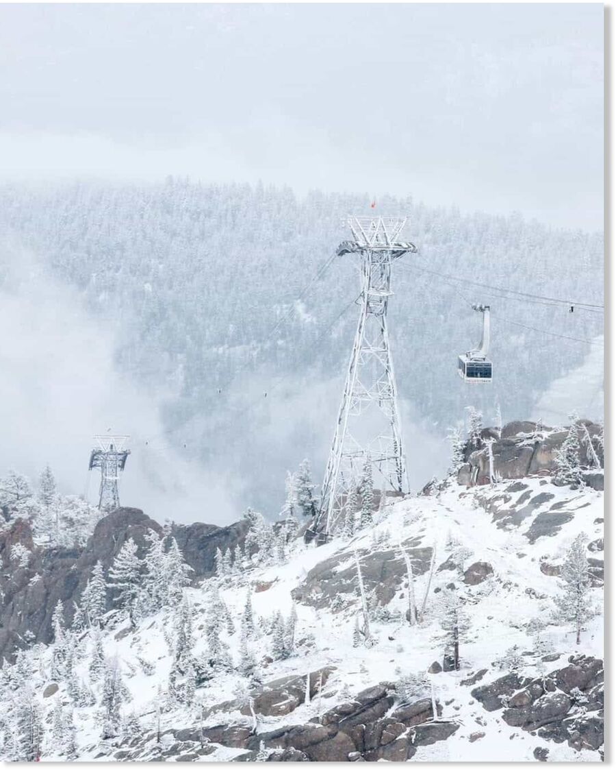 Click to enlarge Summer snow for Palisades Tahoe.