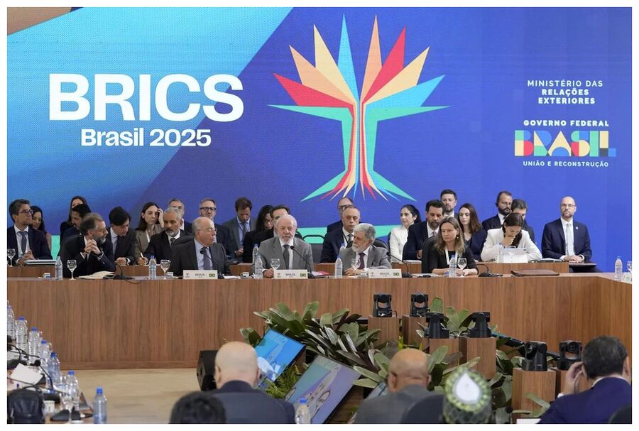 Click to enlarge BRICS meeting