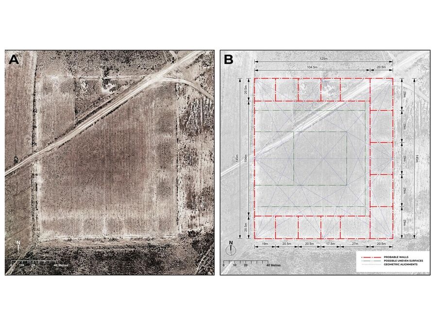 Click to enlarge temple's layout