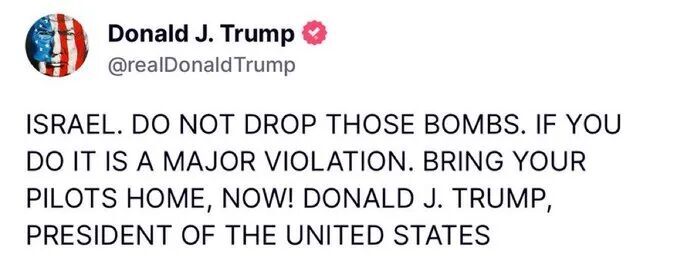 Click to enlarge Trump F tweet