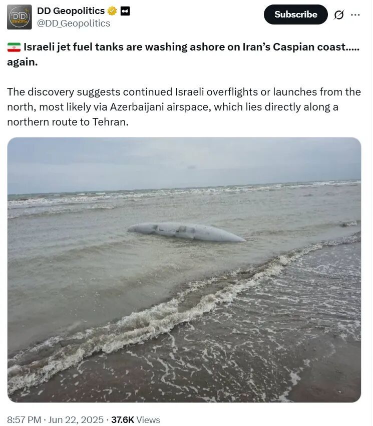 Click to enlarge Israeli spent fuel tanks