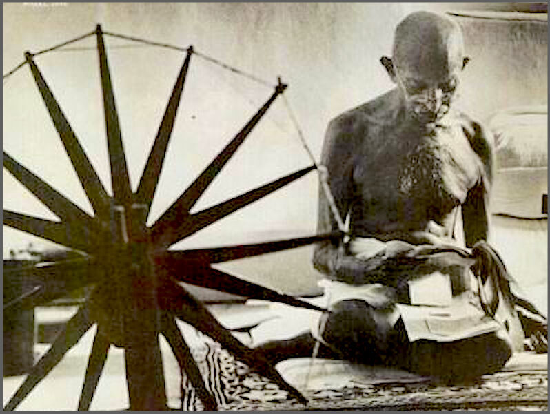 Click to enlarge Gandhi