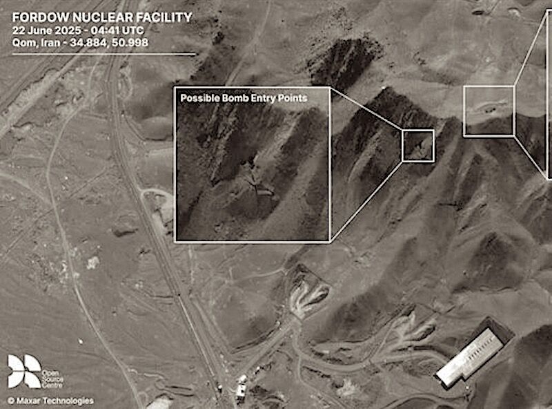 Click to enlarge Fordow Aerial view
