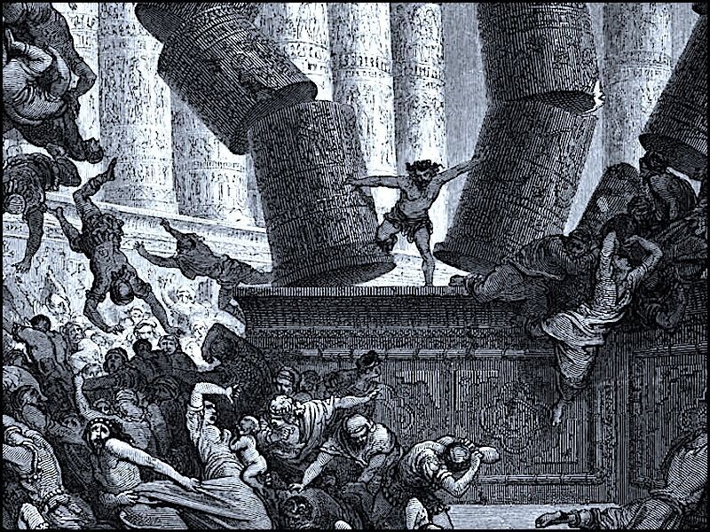 Click to enlarge Knocking down the towers