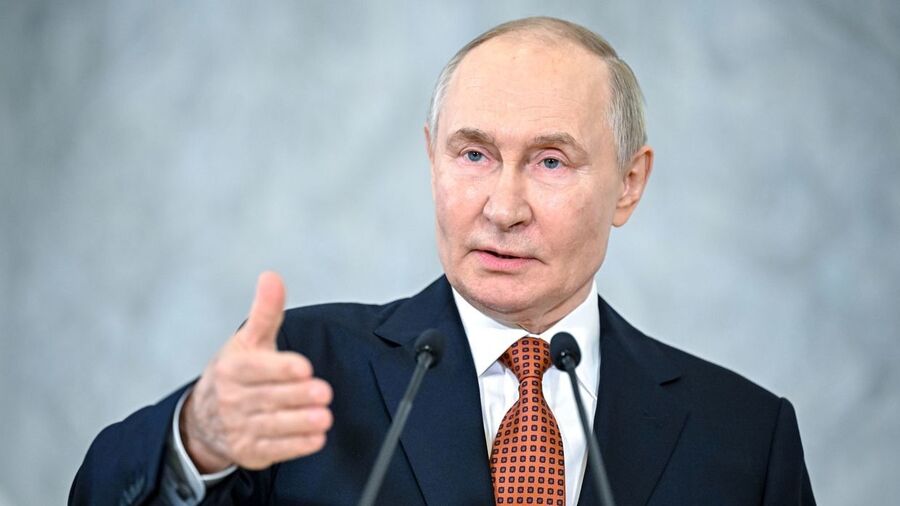 Click to enlarge Russian President Vladimir Putin, Minsk, Belarus, June 26, 2025.