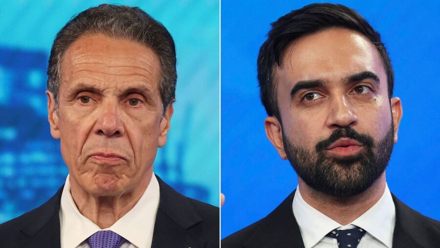 Click to enlarge andrew cuomo zohran mamdani