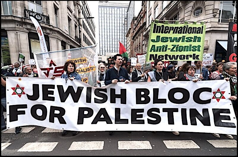 Click to enlarge Protesters