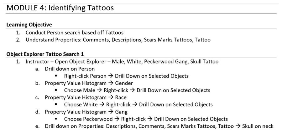 Click to enlarge Gotham training presentation