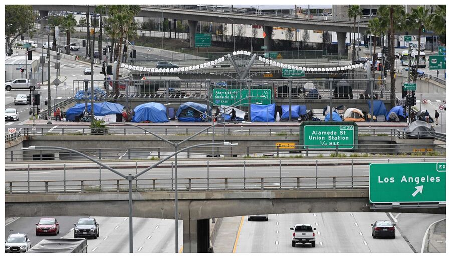 Click to enlarge LA Homeless