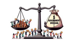 Click to enlarge Government Spending Taxes