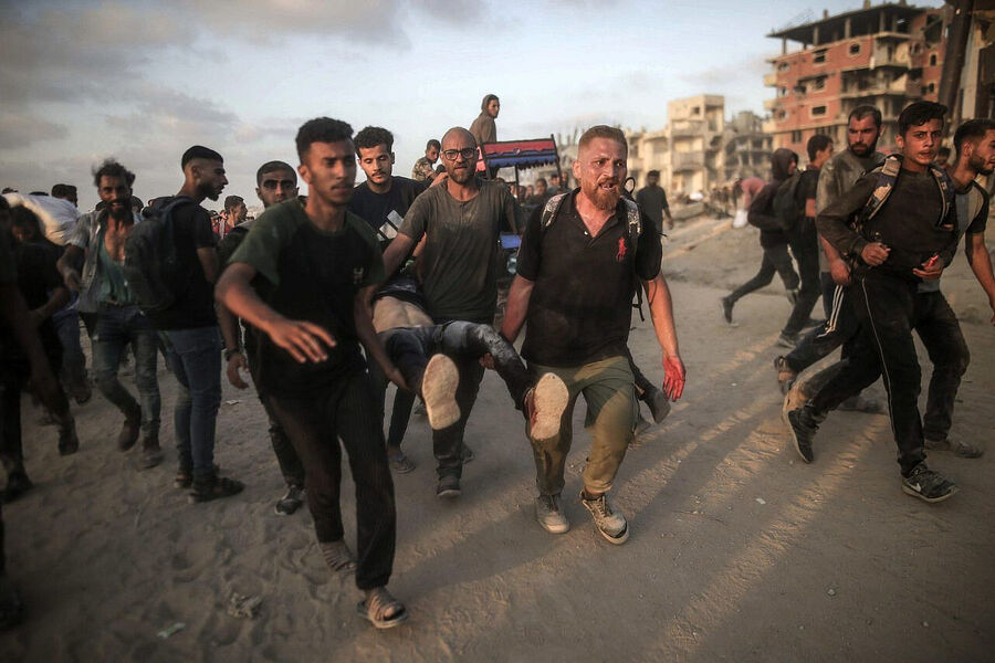 Click to enlarge gaza city palestine