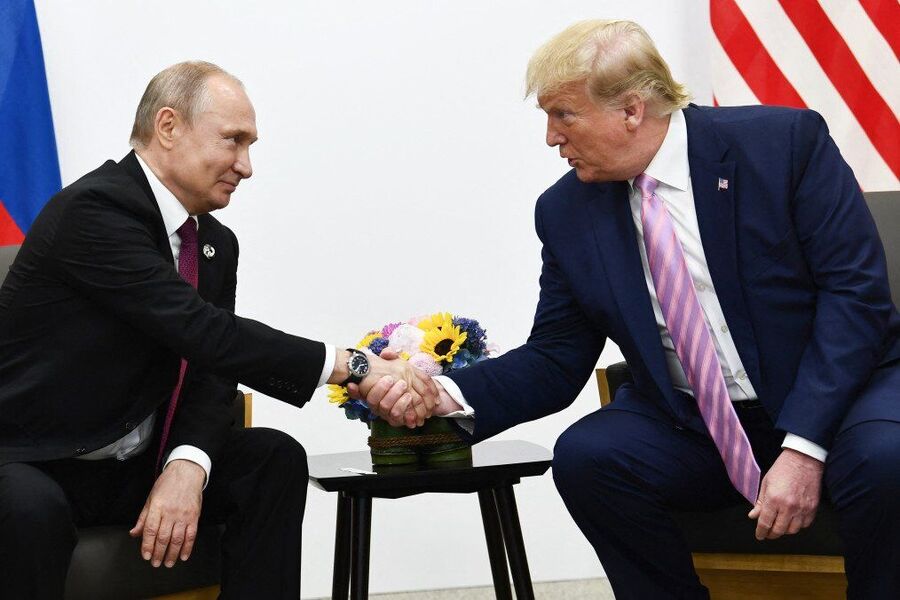 Donald Trump Vladimir Putin G20 summit Osaka