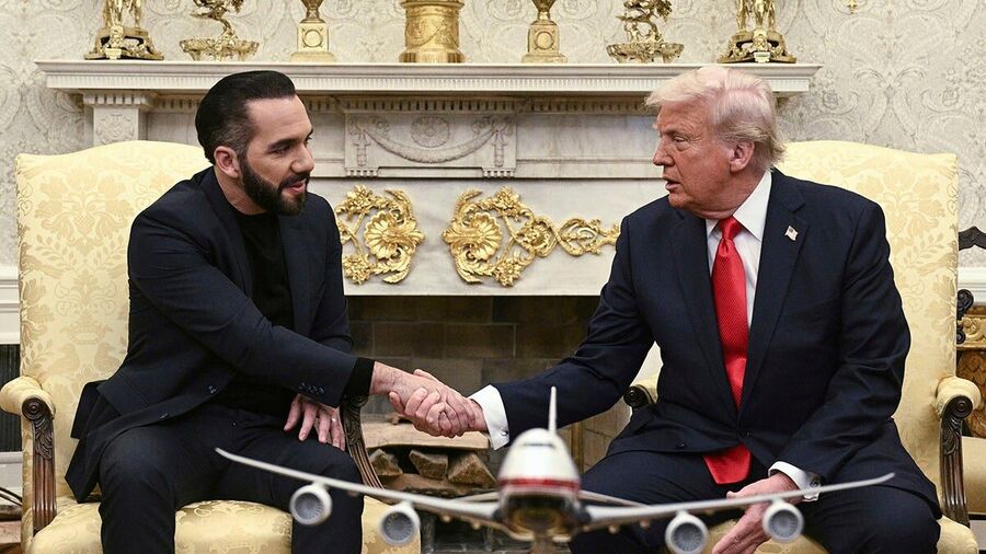 Click to enlarge trump bukele el salvador president