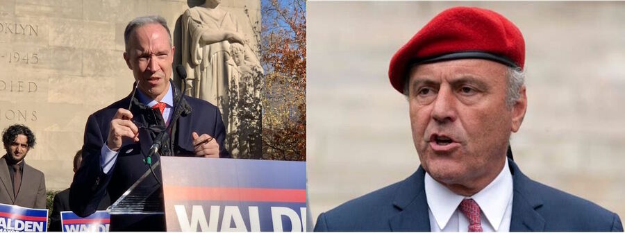 Click to enlarge Curtis Sliwa Jim Walden new york city mayor candidates