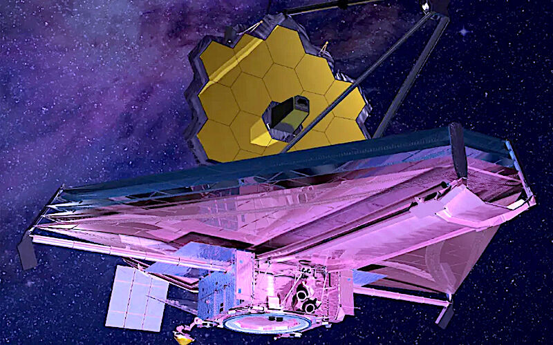 Click to enlarge JWST illustration