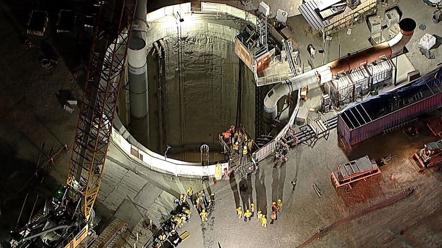 Wilmington tunnel collapse los angles